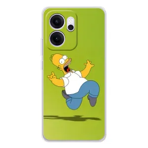 Чохол з принтом «Гомер Сімпсон» для OPPO Reno14 F