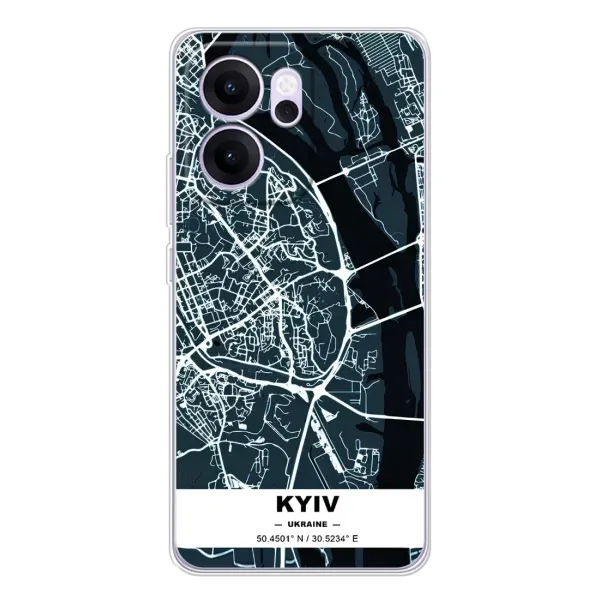 Чехол с принтом «Киев» для OPPO Reno14 F