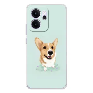 Чохли з собаками для OPPO Reno14 F (VPrint) (Коргі)