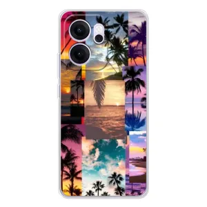 Силіконовий чохол з КАРТИНКАМИ літо для OPPO Reno14 F (AlphaPrint) (Літня відпустка)