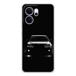 Чехол для Рено14 Ф - с принтом БМВ (AlphaPrint) (Машина BMW)