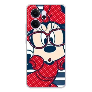 Эксклюзивный чехол для OPPO Reno14 F (AlphaPrint - Мультяшные) (Маус в очках)