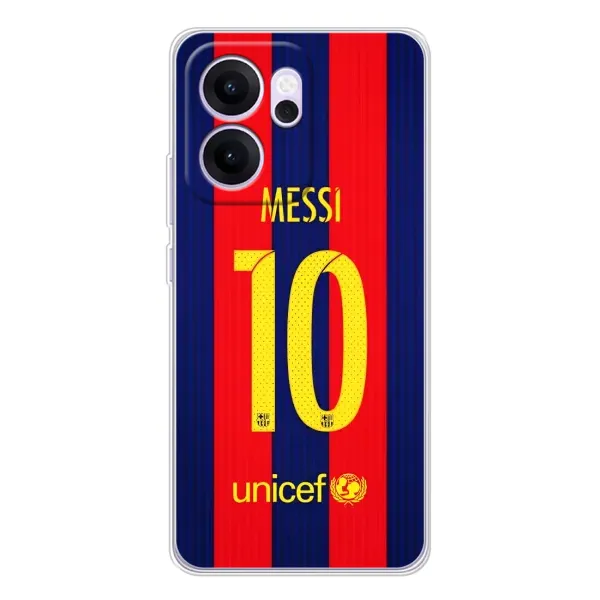 Чехол с принтом «Messi Barca 10» для OPPO Reno14 F