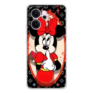 Чехол Disney Mouse OPPO Reno14 F (PREMIUMPrint) (Минни Маус ЛВ)