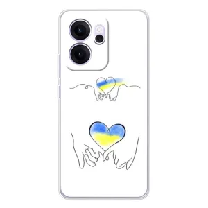 Чехол для Патриота Украины OPPO Reno14 F - (AlphaPrint) (Мир Украине)