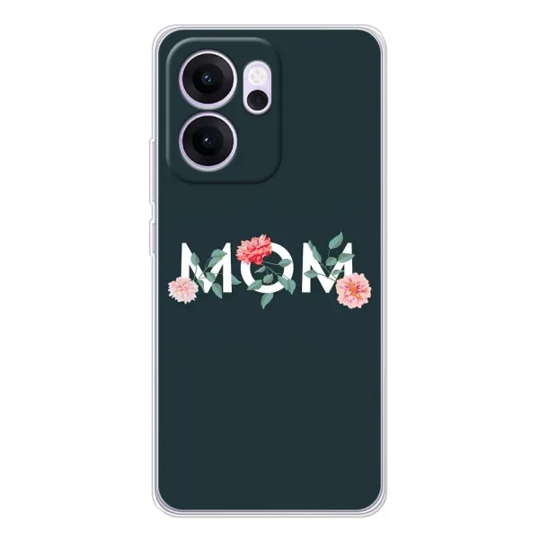 Чохол з принтом «Mom дизайн» для OPPO Reno14 F