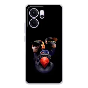 Чехол с Обезьянами OPPO Reno14 F - (AlphaPrint)