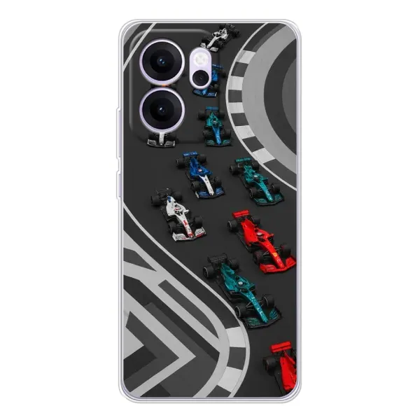 Чехол с принтом «Трасса Ф1» для OPPO Reno14 F