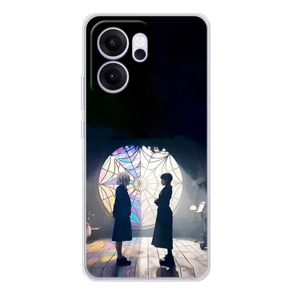 Чехол с принтом «Уэнздей и Инид» для OPPO Reno14 F