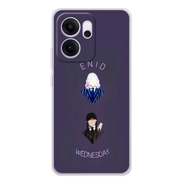 Чехол с принтом «Уэнздей и подруга» для OPPO Reno14 F