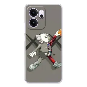 Чехлы для OPPO Reno 14 FS - Bearbrick Louis Vuitton (PREMIUMPrint)