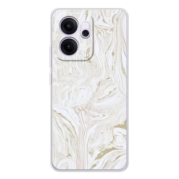Чехол с принтом «Белый мрамор» для OPPO Reno14 FS Чехол с принтом «Белый мрамор» для OPPO Reno14 FS
