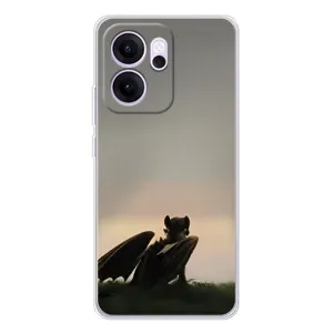 Чехол как приручить дракона на OPPO Reno 14 FS (Беззубик)