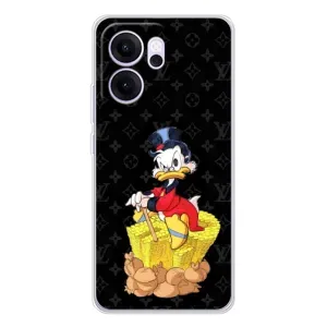 Чехлы для OPPO Reno14 FS - Скрудж МакДак Louis Vuitton (PREMIUMPrint) (Богатство Макдака)