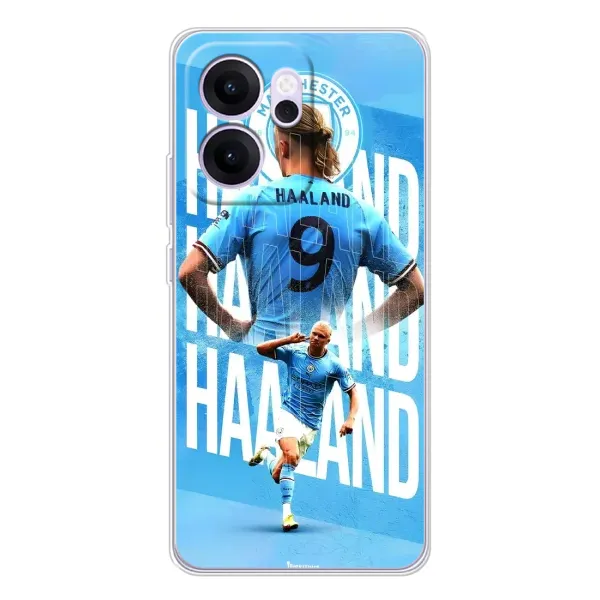 Чохол з принтом «Erling Haaland» для OPPO Reno14 FS