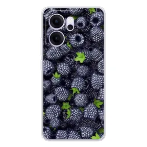 Чехлы с Фруктами для OPPO Reno 14 FS (VPrint) (Ежевика)