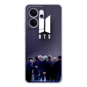 Чехлы BTS для OPPO Reno 14 FS (AlphaPrint) (Группа BTS)