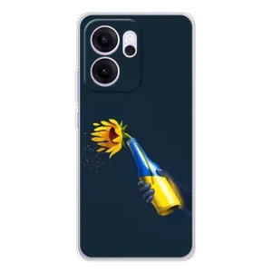 Чехол для Патриота Украины OPPO Reno 14 FS - (AlphaPrint) (Коктейль молотова)