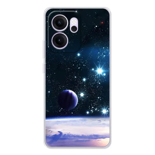 Чохол з принтом «Космічний вид» для OPPO Reno14 FS