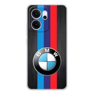 Чехол для ОППО Рено14 ФС - с принтом БМВ (AlphaPrint) (Лого BMW)