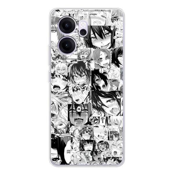 Чехол с принтом «Ahegao manga» для OPPO Reno14 FS