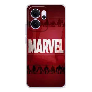 Чехол МАРВЕЛ для ОППО Рено14 ФС (AlphaPrint) (MARVEL)