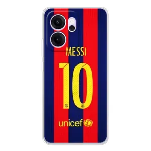 Чехлы Месси для OPPO Reno 14 FS (AlphaPrint) (Messi Barca 10)