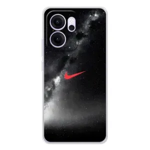 Чехол для OPPO Reno 14 FS - с принтом Найк (AlphaPrint) (Найк красный)