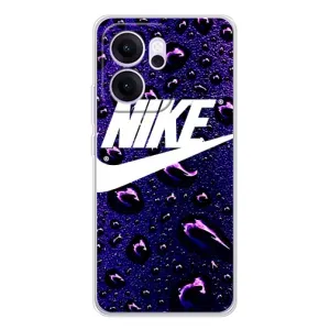 Чехол для OPPO Reno 14 FS - с принтом Найк (AlphaPrint) (Найк принт)