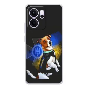 Чехлы с картинкой собаки Патрон для OPPO Reno 14 FS (AlphaPrint) (Патрон собачка)