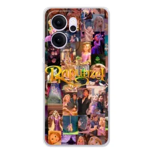 Чехол Рапунцель для OPPO Reno 14 FS (Коллаж Рапунцель)
