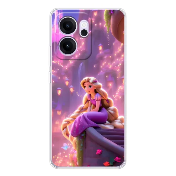 Чохол з принтом «Рапунцель у замку» для OPPO Reno14 FS Чохол з принтом «Рапунцель у замку» для OPPO Reno14 FS