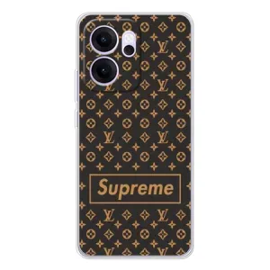 Чехол для OPPO Reno 14 FS с картинкой Supreme (AlphaPrint) (Supreme LV)