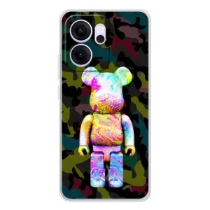 Чехлы для OPPO Reno 14 FS - Bearbrick Louis Vuitton (PREMIUMPrint) (Яркий Bearbrick)