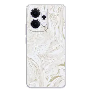 Мраморний чехол на OPPO Reno14 Pro (VPrint) (Білий мрамор)