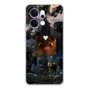 Чохол як приборкати дракона на OPPO Reno14 Pro (Дракон колаж)