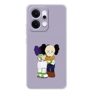Чохли для OPPO Reno14 Pro - Bearbrick Louis Vuitton (PREMIUMPrint) (Дружба Беарбрік)