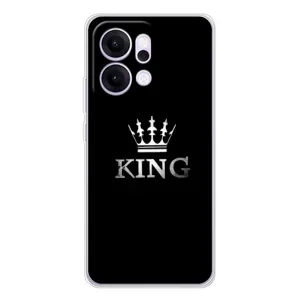 Чохол з Короною Рено 14 Про - (AlphaPrint) (KING)