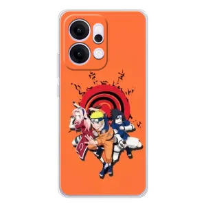 Naruto Anime Чохли для Рено 14 Про (AlphaPrint) (команда Наруто)
