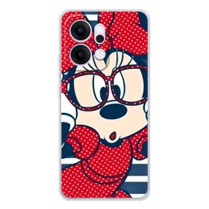 Міккі Маус чохол для OPPO Reno14 Pro (AlphaPrint - Мультяшні) (Маус в окулярах)