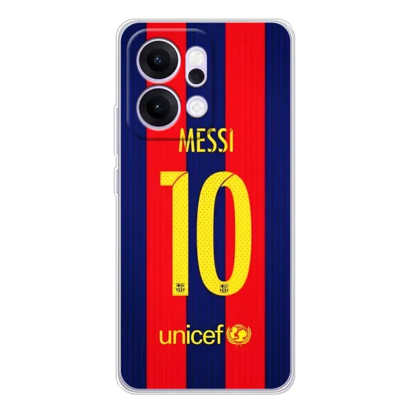 Чехол с принтом «Messi Barca 10» для OPPO Reno14 Pro