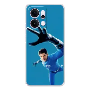 Чохол з принтом Фантастична четвірка для OPPO Reno14 Pro (Містер Фантастік супергерой)