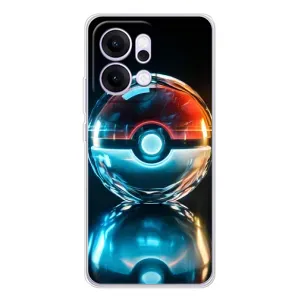 Чохол з Пікачу на OPPO Reno14 Pro (М'яч Пікачу)