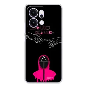Чохол Гра в кальмара для OPPO Reno14 Pro (Мінімалізм Гра кальмара)