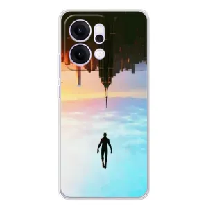 Чохол з людиною павуком для OPPO Reno14 Pro - (AlphaPrint) (Людина павук)