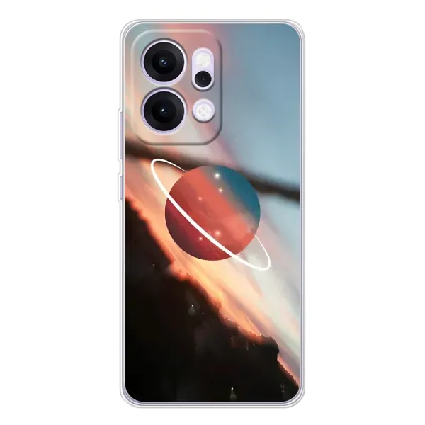 Чохол з принтом «Сатурн» для OPPO Reno14 Pro Чохол з принтом «Сатурн» для OPPO Reno14 Pro
