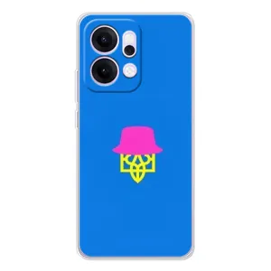 Чохли для OPPO Reno14 Pro Укр. Символіка (AlphaPrint) (Шапка на гербу)
