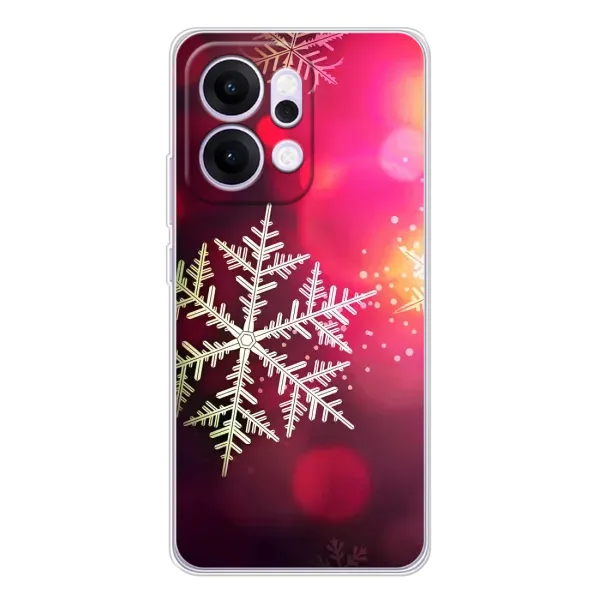 Чехол с принтом «Снежинка» для OPPO Reno14 Pro Чехол с принтом «Снежинка» для OPPO Reno14 Pro