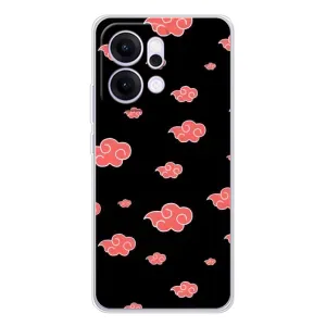 Чохли Персонажі Аніме Наруто для OPPO Reno14 Pro (AlphaPrint) (Хмарки Аніме)
