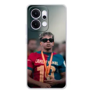 Чохол з футболістом Ламін Ямаль OPPO Reno14 Pro (Ямаль Барса)